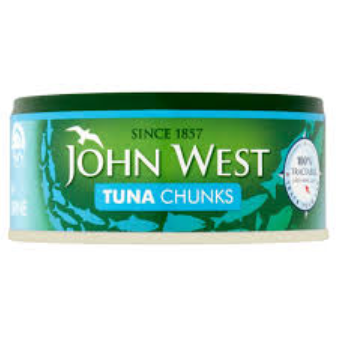 JOHN WEST CHUNKS IN BRINE 145G